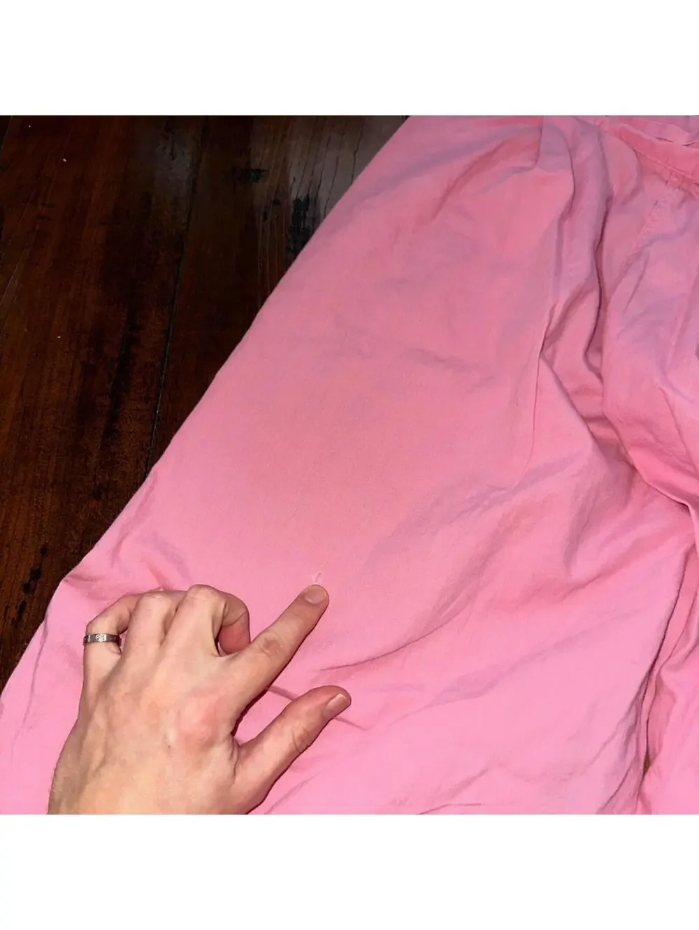 Vintage 50s 60s Tommies Sanforized Sleepwear Pajamas Pair Pants Top Cotton Pink